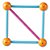Kit Vertices Conectores Geometria Plana Espacial Ler 1773 - Imagem 3