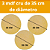 3 MDF DE 35 CM DE DIÂMETRO - Imagem 1