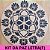 LETRA (F) KIT PAZ INDIVIDUAL / Moldes Mandala Fácil - Imagem 2