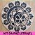 LETRA (F) KIT PAZ INDIVIDUAL / Moldes Mandala Fácil - Imagem 3