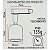SPOT LED PARA TRILHO ELETRIFICADO BR 3000K 7W - Imagem 6