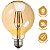 LÂMPADA FILAMENTO LED GLOBO G80 4W AMBAR 2200K GALAXY - Imagem 9