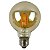 LÂMPADA FILAMENTO LED GLOBO G80 4W AMBAR 2200K GALAXY - Imagem 1