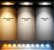 PAINEL PLAFON LED 24W QUADRADO SOBREPOR BIVOLT FRIA VIT - Imagem 6