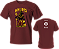 Camiseta Poliamida Ultra proteção UV Equipe Vinho ANÚBIS (Masculino Corte Tradicional Feminino Corte Baby Look) - Imagem 1