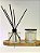 Kit Vela Aromática + Difusor de Ambiente  Bamboo- Vidro - Imagem 1