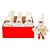 Papai Noel Dourado com 22cm - Imagem 1