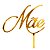 Topo de Bolo Mãe de Acrílico Resistente Reutilizável - Dia das Mães UDlândia - Imagem 4