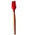 Pincel de Cozinha Silicone Cabo Madeira Grande 32cm Vermelho - Imagem 1