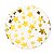 Kit 20un Prato E Copo Papel Festa Aniversário Dourado Ouro - Imagem 3