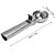 Pegador Colher De Sorvete Açaí Bola Em Inox 18cm - - Imagem 3