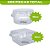 Kit de Embalagens Transparentes para Doces e Bolos 200 Peças - Imagem 4