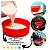 Kit 3 peças de Silicone Assadeira Pão Bolo Torta p/ Airfryer - Imagem 3