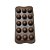 Forma Para Chocolate/Trufas Redondas 2,5cm Em Silicone - Imagem 2