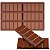 Forma Barra de Chocolate Tablete 6 Cavidades em Silicone - Imagem 4