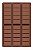 Forma Barra de Chocolate Tablete 6 Cavidades em Silicone - Imagem 7