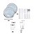 Kit Copo Prato Talher Descartável Luxo 55 convidados - Imagem 3