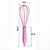 Batedor Fouet Profissional 26cm em Silicone Para Massas Ovos Bolo Cozinha - Imagem 3
