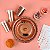 Kit 200 Pratos Sobremesa 18cm Descartáveis de Luxo em Papel Para Festa - Rose Gold - Imagem 3