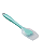 Kit 3 Espátulas Silicone Cozinha Coração 28cm Reforçada - Imagem 4