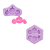 Kit 2 Moldes em Silicone Carruagem Princesa Antiaderente - Imagem 1