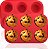 Forma Cupcake Em Silicone 6 Cavidades Petit Gateau Empada Rosa - Imagem 2