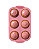 Forma Cupcake Em Silicone 6 Cavidades Doces Gourmet, Empadas, Petit Gâteau - Imagem 1