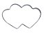 Kit 11 Cortadores de Inox Coração Amor Cupido Decoração Confeitaria - Imagem 4