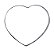 Kit 11 Cortadores de Inox Coração Amor Cupido Decoração Confeitaria - Imagem 6