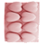 Forma Silicone Coração 8 Cavidades Doce Gourmet Chocolate - Imagem 1