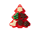 Forma Silicone Natalina Formato Árvore Boneco de gingerbread Papai Noel Presentes - Imagem 3