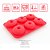 Forma Silicone Donuts Mini Pundins Rosquinha 6 Cavidades - Imagem 3
