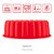Forma Bolo Torta Charlotte Redonda Antiaderentes Em Silicone - Imagem 3