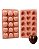 Kit 3 Formas de Silicone Coração Lapidado Liso para Chocolate e Doces Gourmet - Imagem 4