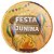 Kit Festa junina 60 convidados Prato Copo Descátavel Papel Fogueira - Imagem 3