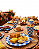 Kit 10 Convidados Pratos Copos Festa Junina Papel Colher 14cm - Imagem 6