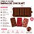 Forma de Silicone Barra de Chocolate Tablete 3 Cavidades Molde Confeitaria - Imagem 2