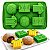 Forma de Silicone Temática de Futebol – 6 Cavidades para Bolos, Doces e Chocolates - Imagem 2