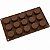 Forma de Silicone para Mini Pão de Mel – 15 Cavidades 4 cm  Antiaderente - Imagem 3