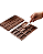 Forma de Silicone para Chocolate/Doces Modelo Barrinhas - Antiaderente - Imagem 5