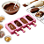 Forma em Silicone para Mini Picolé Magnum 4 cavidades Antiaderente - Imagem 4