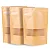 Saco Stand Up Pouch Kraft Hermético Brilhante com Visor - Imagem 7