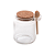 Pote De Vidro Com Colher De Madeira e Tampa De Rolha - 255ml - Imagem 6