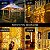 Cortina Led Quente 300 Leds 3x2m Fixo M/f Decoração Festa - Imagem 2