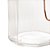 Pote Hermético de Vidro com Tampa em Metal Rose Gold - 100ml - Imagem 3