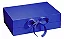 Caixa FlexBox Rígida Dobrável M C/ Fita de Cetim E Imã - 33x25x12cm - 1un - Imagem 7