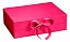 Caixa FlexBox Rígida Dobrável M C/ Fita de Cetim E Imã - 33x25x12cm - 1un - Imagem 8