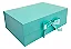 Caixa FlexBox Rígida Dobrável M C/ Fita de Cetim E Imã - 33x25x12cm - 1un - Imagem 9