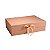 Caixa FlexBox Rígida Dobrável G C/ Fita de Cetim E Imã - 33.5x26x15.5cm - 1un - Imagem 4