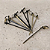 Kit Espeto Palito 12cm em Bambu para Petiscos, Lanches e Coquetéis - C/20un - Imagem 9